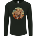 Welsh Terrier Dog Mens Long Sleeve T-Shirt Black