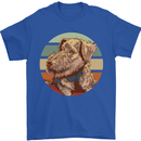 Welsh Terrier Dog Mens T-Shirt 100% Cotton Royal Blue