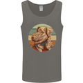 Welsh Terrier Dog Mens Vest Tank Top Charcoal