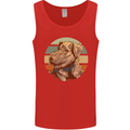 Welsh Terrier Dog Mens Vest Tank Top Red