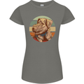 Welsh Terrier Dog Womens Petite Cut T-Shirt Charcoal