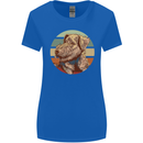 Welsh Terrier Dog Womens Wider Cut T-Shirt Royal Blue