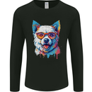 West Highland Terrier Westie Dog Mens Long Sleeve T-Shirt Black