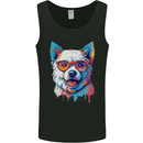 West Highland Terrier Westie Dog Mens Vest Tank Top Black