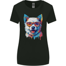 West Highland Terrier Westie Dog Womens Wider Cut T-Shirt Black