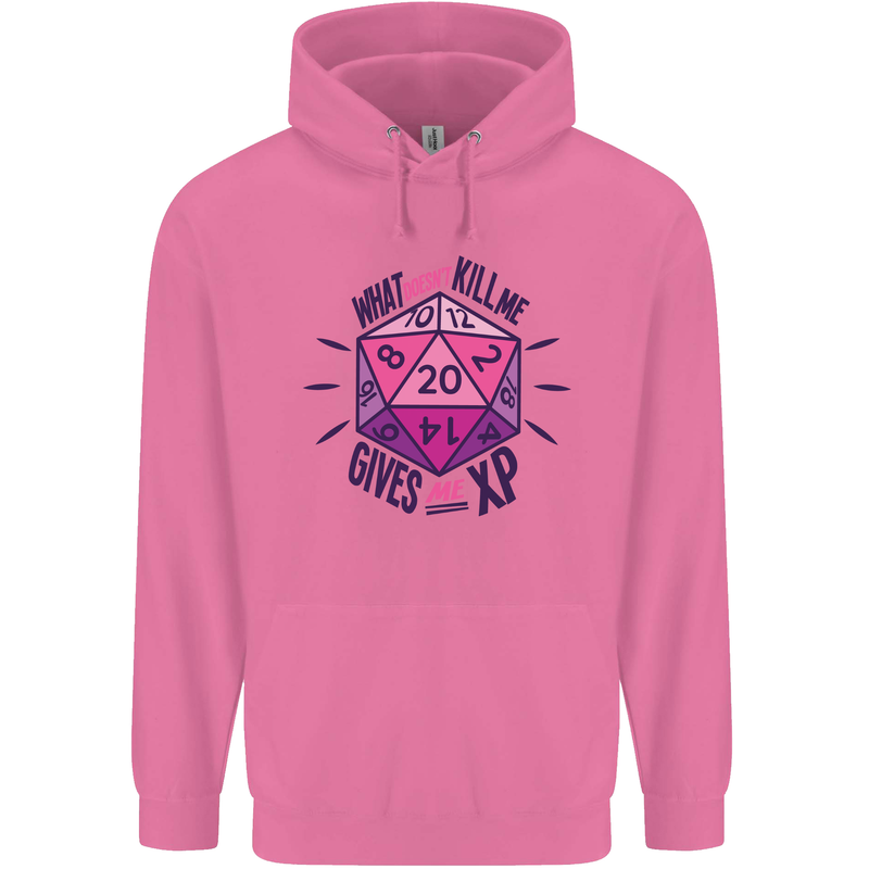What Doesn't Kill Me Funny Role Play Games Dice Mens 80% Cotton Hoodie Azelea