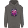 What Doesn't Kill Me Funny Role Play Games Dice Mens 80% Cotton Hoodie Charcoal