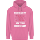 What Part of Hockey Dont You Understand Ice Childrens Kids Hoodie Azalea