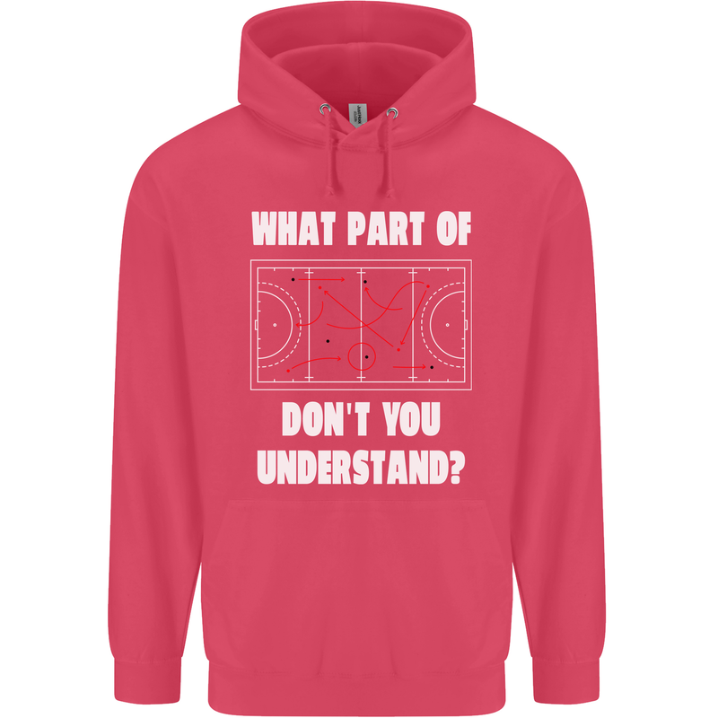 What Part of Hockey Dont You Understand Ice Childrens Kids Hoodie Heliconia
