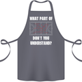 What Part of Hockey Dont You Understand Ice Cotton Apron 100% Organic Steel