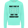 What Part of Hockey Dont You Understand Ice Kids Sweatshirt Jumper Peppermint