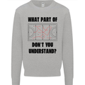 What Part of Hockey Dont You Understand Ice Kids Sweatshirt Jumper Sports Grey