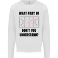 What Part of Hockey Dont You Understand Ice Kids Sweatshirt Jumper White
