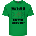 What Part of Hockey Dont You Understand Ice Kids T-Shirt Childrens Irish Green