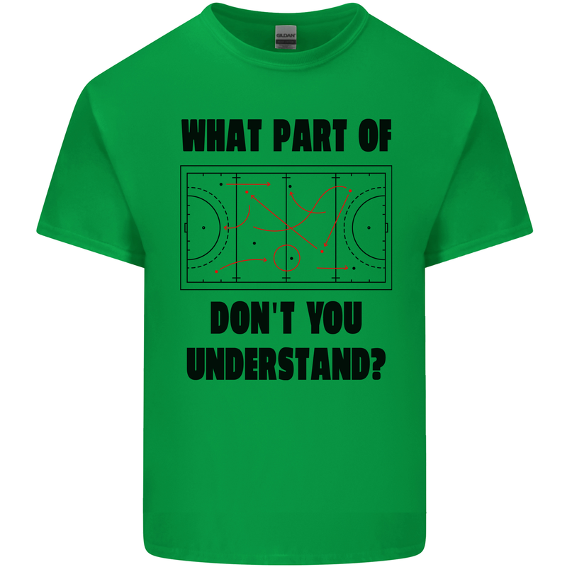What Part of Hockey Dont You Understand Ice Kids T-Shirt Childrens Irish Green
