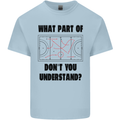 What Part of Hockey Dont You Understand Ice Kids T-Shirt Childrens Light Blue