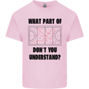 What Part of Hockey Dont You Understand Ice Kids T-Shirt Childrens Light Pink