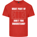 What Part of Hockey Dont You Understand Ice Kids T-Shirt Childrens Red