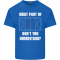 What Part of Hockey Dont You Understand Ice Kids T-Shirt Childrens Royal Blue