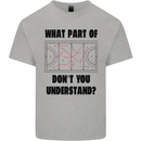 What Part of Hockey Dont You Understand Ice Kids T-Shirt Childrens Sports Grey