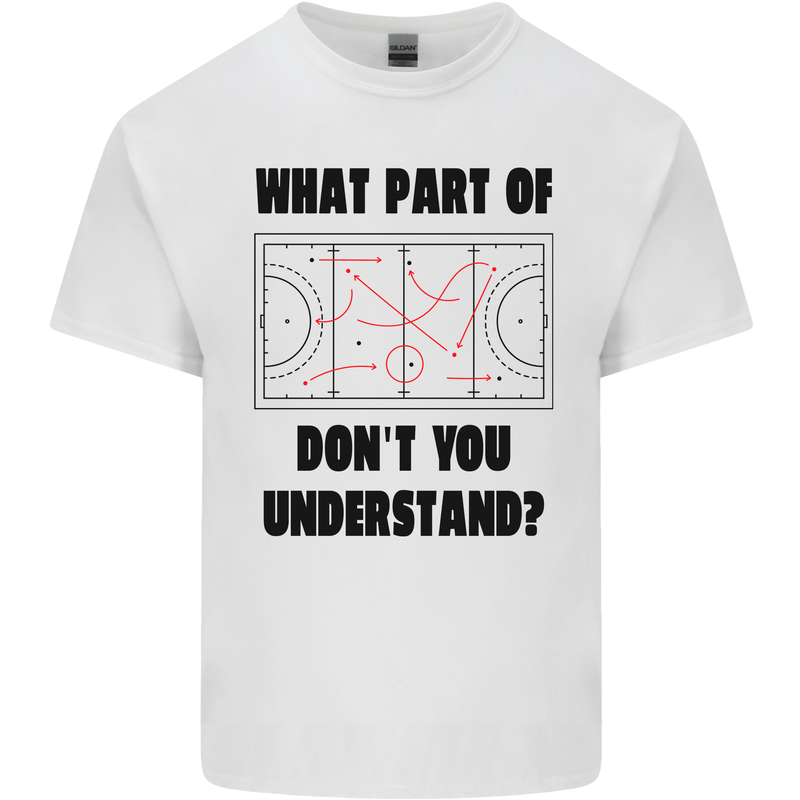 What Part of Hockey Dont You Understand Ice Kids T-Shirt Childrens White