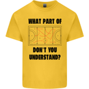 What Part of Hockey Dont You Understand Ice Kids T-Shirt Childrens Yellow