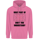 What Part of Hockey Dont You Understand Ice Mens 80% Cotton Hoodie Azelea