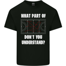 What Part of Hockey Dont You Understand Ice Mens Cotton T-Shirt Tee Top Black