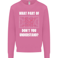 What Part of Hockey Dont You Understand Ice Mens Sweatshirt Jumper Azalea