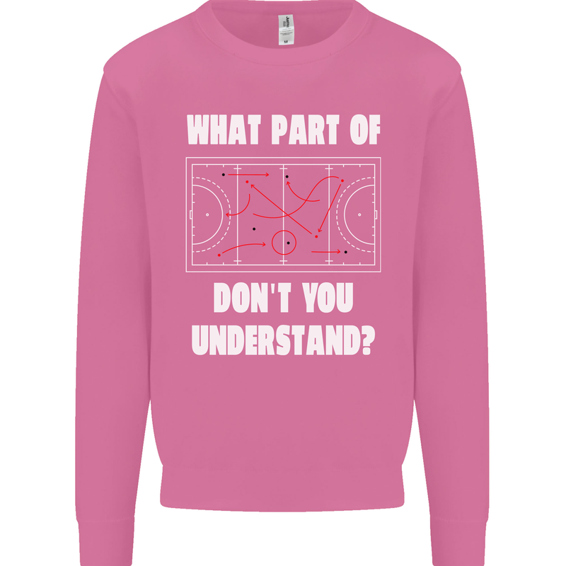 What Part of Hockey Dont You Understand Ice Mens Sweatshirt Jumper Azalea