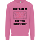 What Part of Hockey Dont You Understand Ice Mens Sweatshirt Jumper Azalea