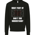 What Part of Hockey Dont You Understand Ice Mens Sweatshirt Jumper Black