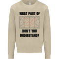 What Part of Hockey Dont You Understand Ice Mens Sweatshirt Jumper Sand