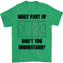 What Part of Hockey Dont You Understand Ice Mens T-Shirt 100% Cotton Irish Green