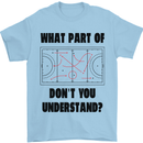 What Part of Hockey Dont You Understand Ice Mens T-Shirt 100% Cotton Light Blue