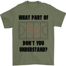 What Part of Hockey Dont You Understand Ice Mens T-Shirt 100% Cotton Military Green