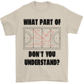 What Part of Hockey Dont You Understand Ice Mens T-Shirt 100% Cotton Sand
