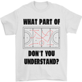What Part of Hockey Dont You Understand Ice Mens T-Shirt 100% Cotton White