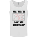 What Part of Hockey Dont You Understand Ice Mens Vest Tank Top White