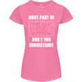 What Part of Hockey Dont You Understand Ice Womens Petite Cut T-Shirt Azalea