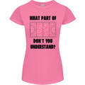 What Part of Hockey Dont You Understand Ice Womens Petite Cut T-Shirt Azalea