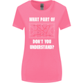 What Part of Hockey Dont You Understand Ice Womens Wider Cut T-Shirt Azalea