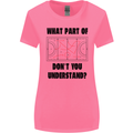 What Part of Hockey Dont You Understand Ice Womens Wider Cut T-Shirt Azalea