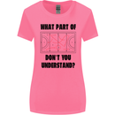 What Part of Hockey Dont You Understand Ice Womens Wider Cut T-Shirt Azalea