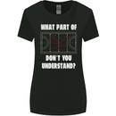 What Part of Hockey Dont You Understand Ice Womens Wider Cut T-Shirt Black