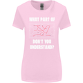 What Part of Hockey Dont You Understand Ice Womens Wider Cut T-Shirt Light Pink