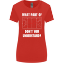 What Part of Hockey Dont You Understand Ice Womens Wider Cut T-Shirt Red