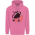 What? Funny Murderous Black Cat Halloween Mens 80% Cotton Hoodie Azelea