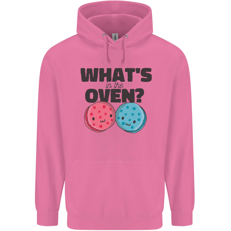 What's in the Oven Gender Reveal New Baby Pregnancy Childrens Kids Hoodie Azalea