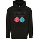 What's in the Oven Gender Reveal New Baby Pregnancy Childrens Kids Hoodie Black